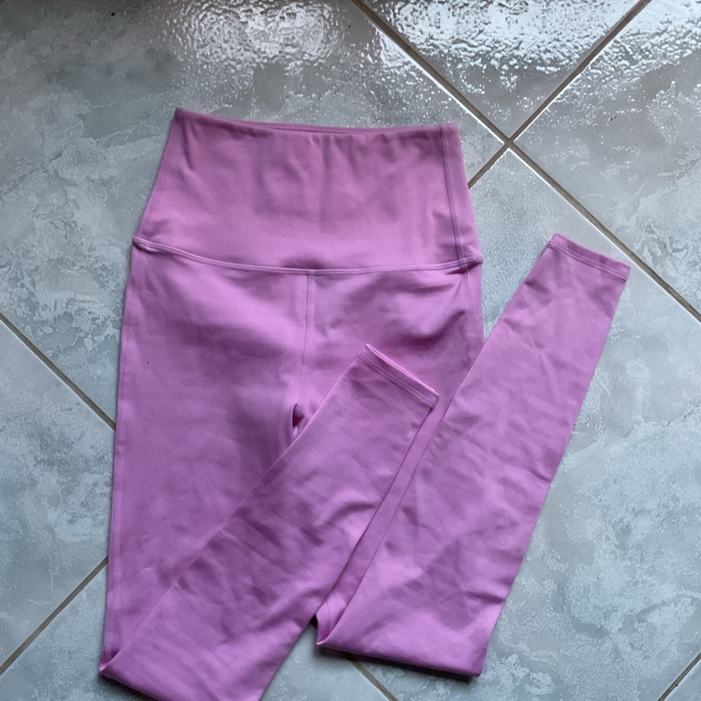 Frankie’s Bikinis Lively High Waist Legging in Baby Pink, Size Small - Picture 8 of 11